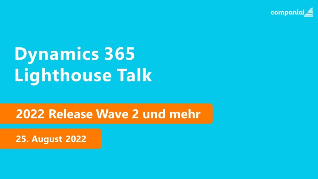 Dynamics 365 Lighthouse talk
